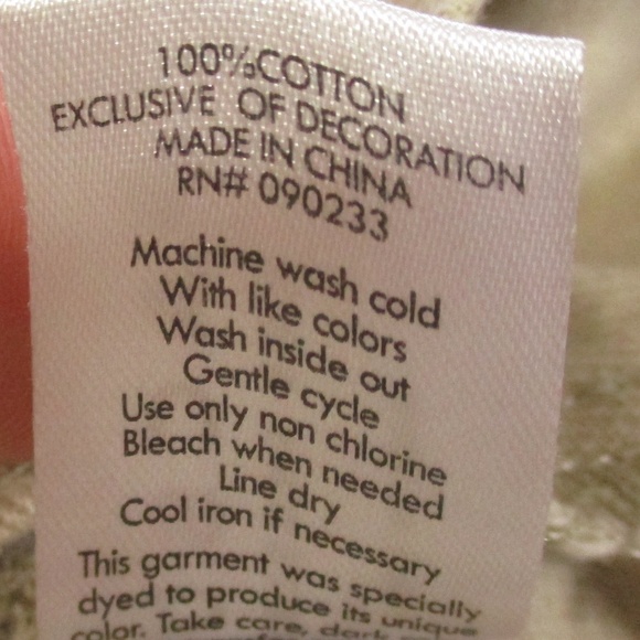 Playboy Jean Jacket Men's Large Beige Trucker Denim Corduroy Collar Button Front - Picture 9 of 9